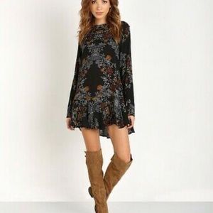 Free People Smooth Talker Tunic Mini Dress